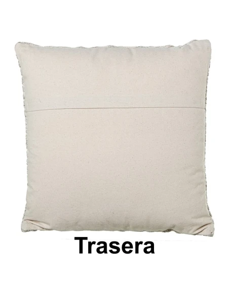 Camacho - Cuscino in Lana e Cotone Rombi 45x45cm - Naturale