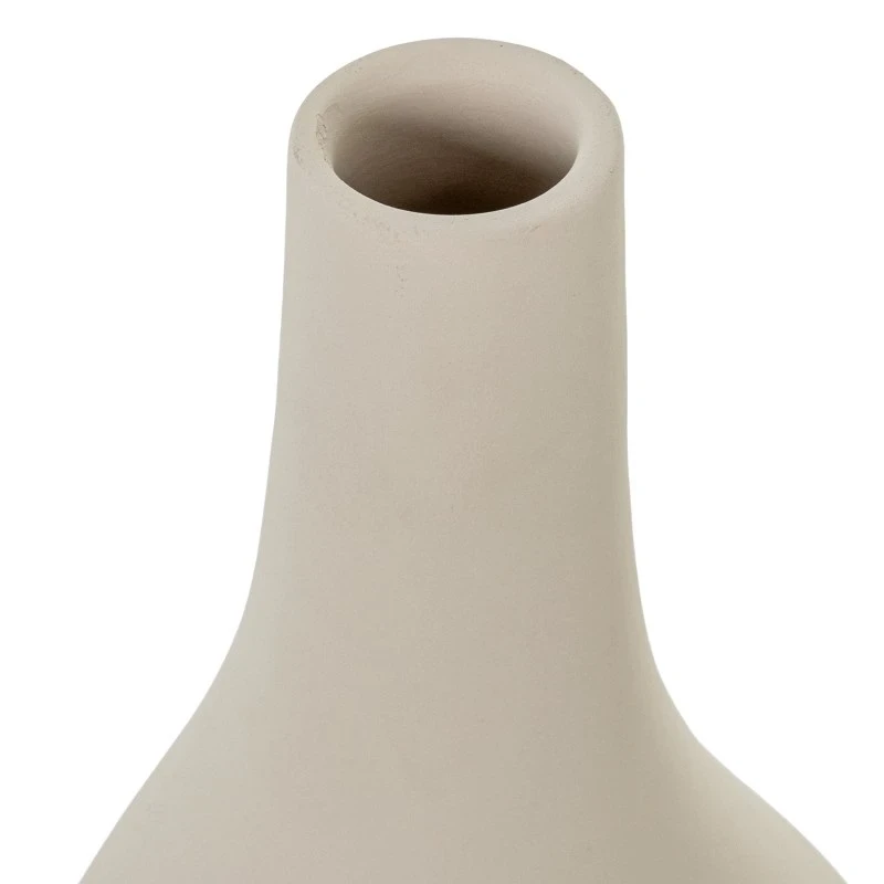 Camacho - Vaso in Ceramica Beige 19 x 19 x 38 cm