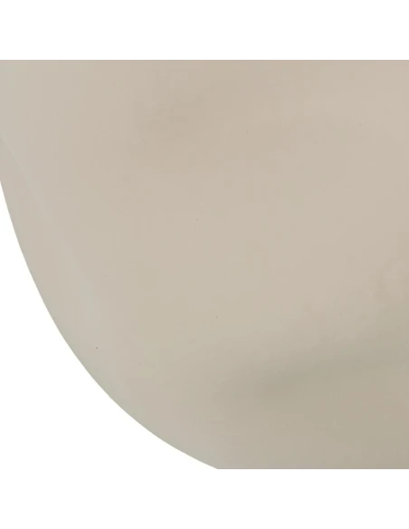 Camacho - Vaso in Ceramica Beige 22 x 22 x 46 cm