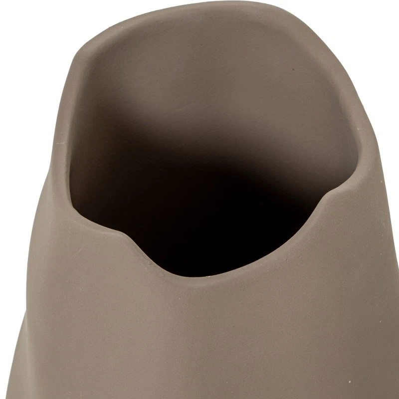 Camacho - Waterproof Ceramic Vase H 28 cm - Brown