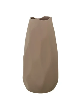 Camacho - Vaso in Ceramica Impermeabile H 36 cm - Marrone