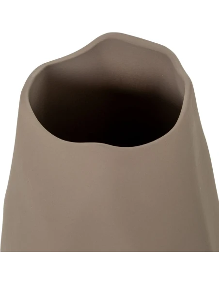 Camacho - Vaso in Ceramica Impermeabile H 36 cm - Marrone