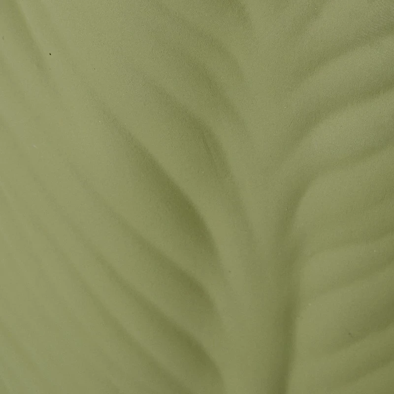 Camacho - Waterproof Ceramic Leaf Vase H 50 cm - Green