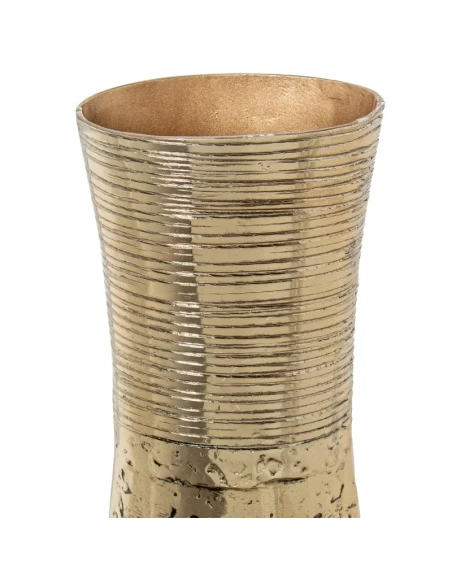 Camacho - Vaso in Alluminio H 66 cm - Dorato