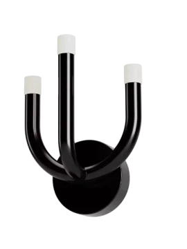 Redo Group - Luxor Lampada da Parete - Nero Lucido