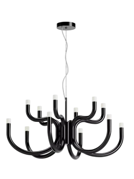 Redo Group - Luxor Lampada a Sospensione - Nero Lucido