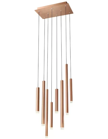 Redo Group - Madison Multiple Pendant Lamp - Anodized Copper