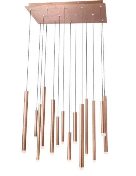 Redo Group - Madison Multiple Pendant Lamp - Anodized Copper