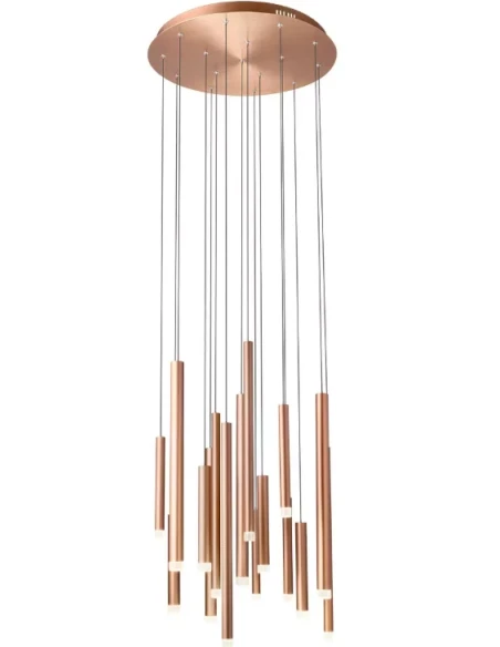 Redo Group - Madison Multiple Pendant Lamp - Anodized Copper