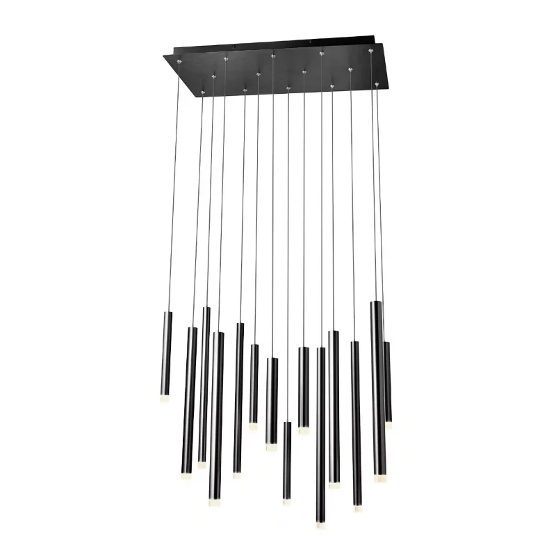 Redo Group - Madison Multiple Pendant Lamp - Anodized Black