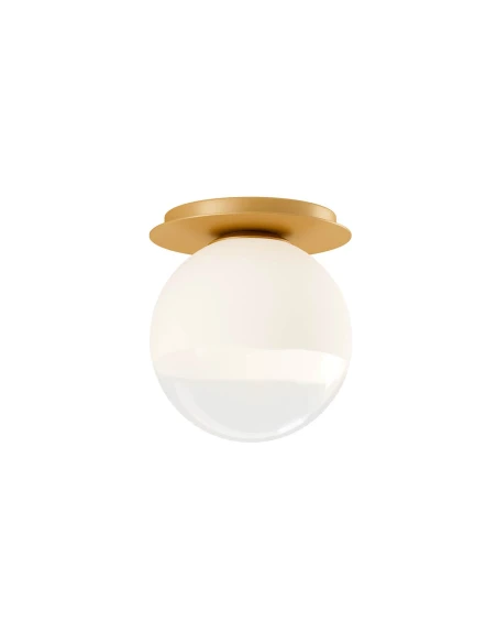 Redo Group - Berry Ceiling Lamp - Matt Gold/Shaded White