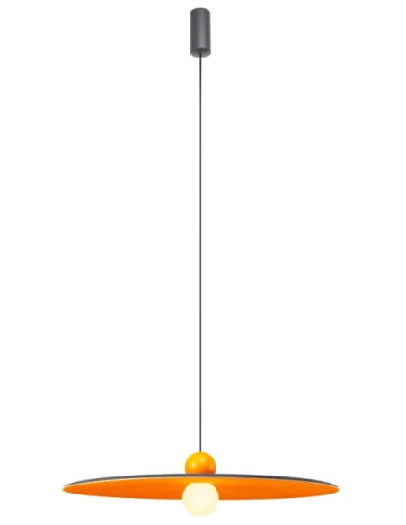Redo Group - Nuwa Pendant Lamp - Dark Grey / Orange