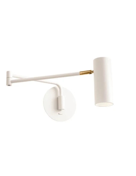 Redo Group - Pivot Lampada da Parete- Bianco Opaco