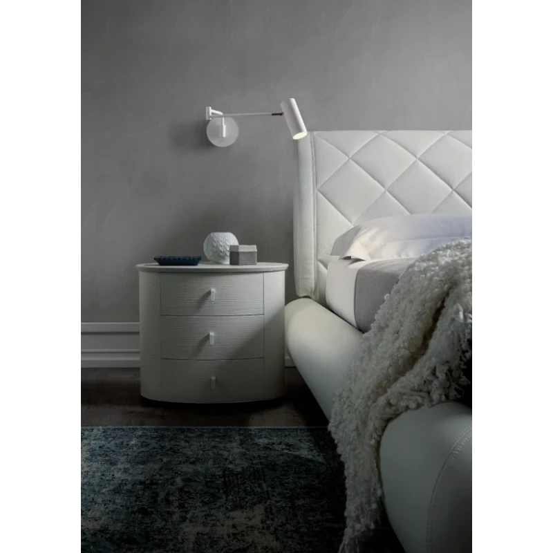 Redo Group - Pivot Lampada da Parete- Bianco Opaco