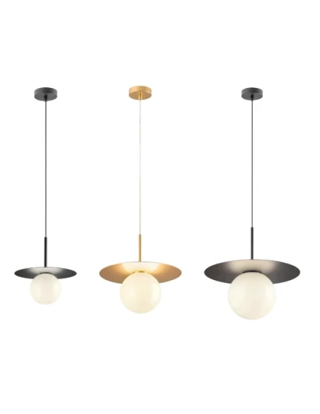 Redo Group - Plato Lampada a Sospensione Singola- Oro