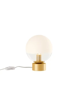 Redo Group - Berry Table Lamp - Matt Gold/Shaded White