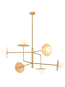 Redo Group - Plato Lampada a Sospensione Multipla - Oro