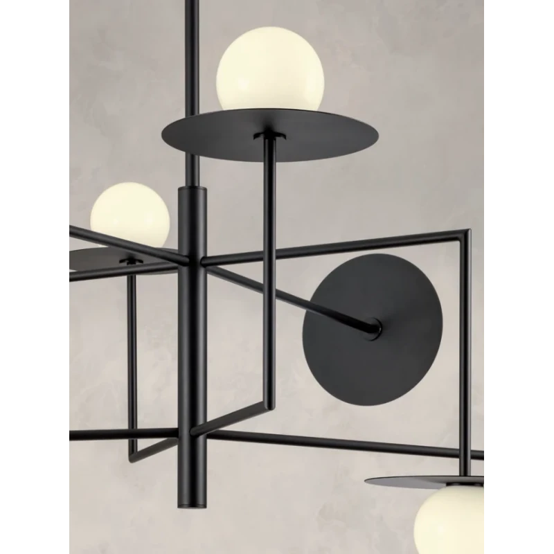 Redo Group - Plato Multiple Pendant  Lamp - Matt Black