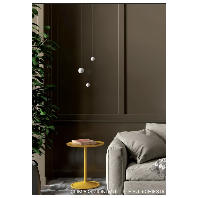 Redo Group - Obo  Single Pendant Lamp - Matt Coffee