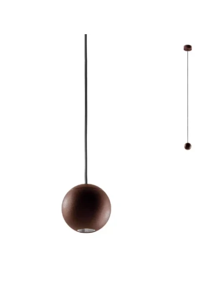 Redo Group - Obo  Single Pendant Lamp - Matt Coffee