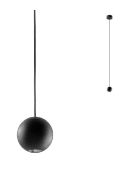 Redo Group - Obo  Single Pendant Lamp - Matt Black