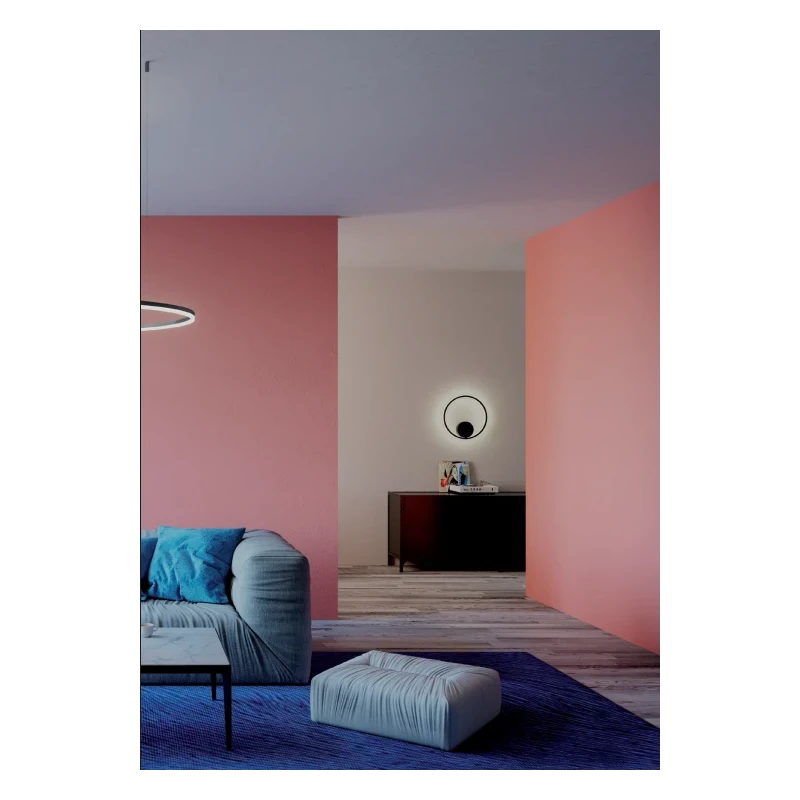 Redo Group - Orbit Wall / Ceiling Lamp - Matt Black