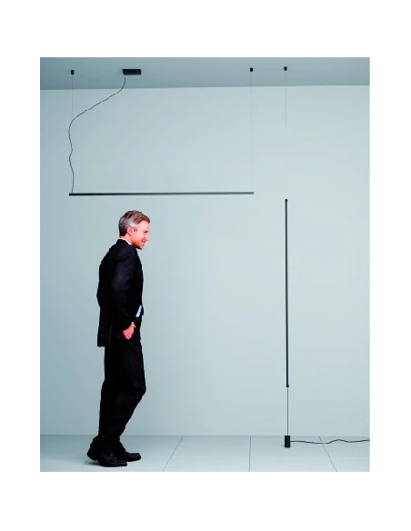 Redo Group - Acrobat Floor / Suspension Lamp - Matt Black