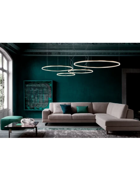 Redo Group - Orbit Lampada a Sospensione Tripla - Nero Opaco