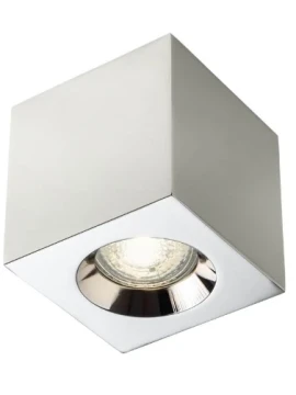 Redo Group - Prato Square Ceiling Lamp - Crome