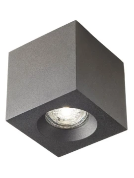 Redo Group - Prato Lampada da Soffitto Quadrata - Nero Opaco