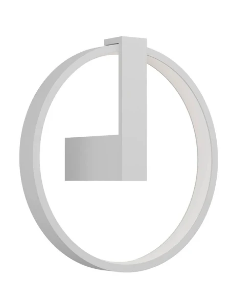 Redo Group - Orion Lampada da Parete Rotonda - Bianco Opaco