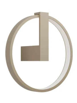 Redo Group - Orion Lampada da Parete Rotonda - Silver Coffee