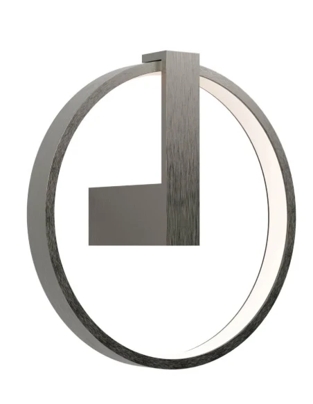 Redo Group - Orion Round Wall Lamp - Foggy Nickel