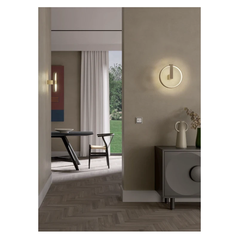 Redo Group - Orion Round Wall Lamp - Matt Black