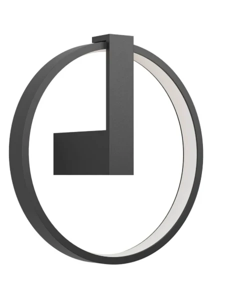 Redo Group - Orion Round Wall Lamp - Matt Black