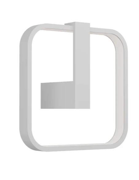 Redo Group - Orion Square Wall Lamp - Matt White