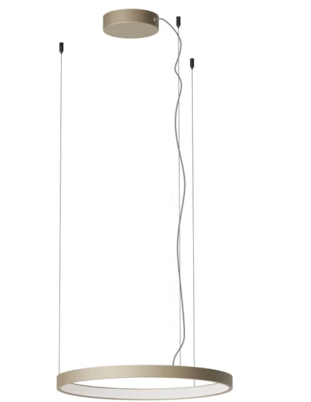 Redo Group - Orion Lampada a Sospensione Singola Rotonda - Silver Coffee