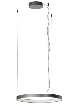 Redo Group - Orion Lampada a Sospensione Singola Rotonda - Foggy Nickel