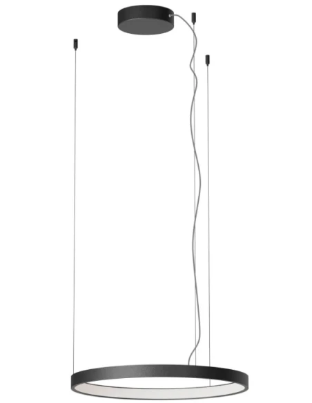 Redo Group - Orion Lampada a Sospensione Singola Rotonda - Nero Opaco