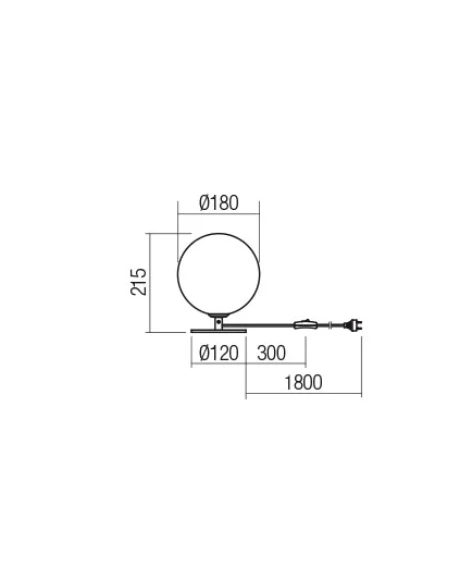 Redo Group - Roy Single Table Lamp - Antique Brass