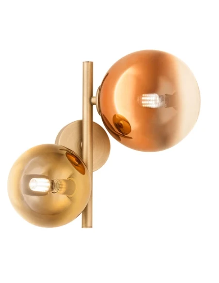 Redo Group - Roy Lampada da Parete - Oro Sfumato / Caffè Sfumato