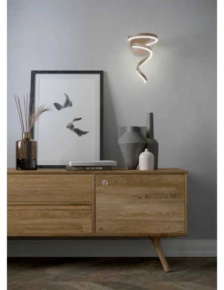 Redo Group - Scroll Lampada da Parete - Bianco Opaco