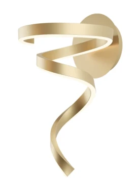 Redo Group - Scroll Wall Lamp - Matt Bronze