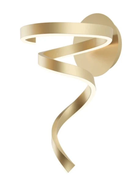 Redo Group - Scroll Wall Lamp - Matt Bronze