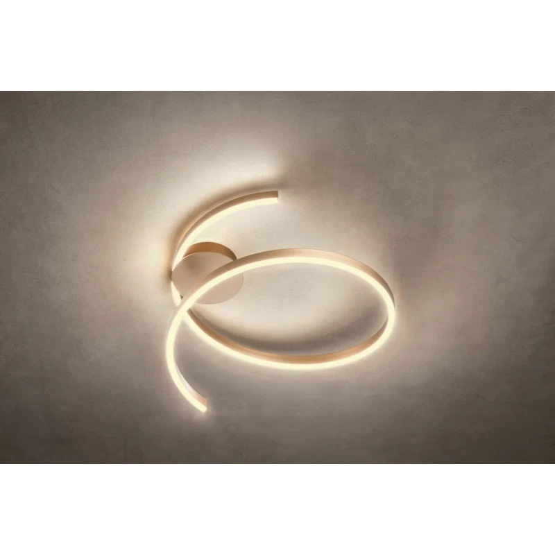 Redo Group - Scroll Ceiling Lamp - Matt White