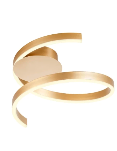 Redo Group - Scroll Ceiling Lamp - Matt Bronze