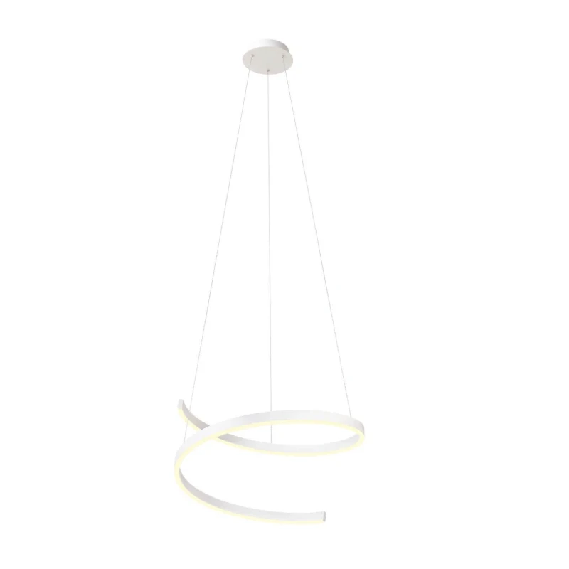 Redo Group - Scroll Pendant Lamp - Matt White