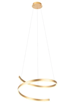 Redo Group - Scroll Pendant Lamp - Matt Bronze