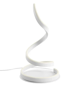 Redo Group - Scroll Table Lamp - Matt White