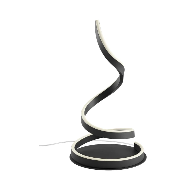 Redo Group - Scroll Table Lamp - Matt Black